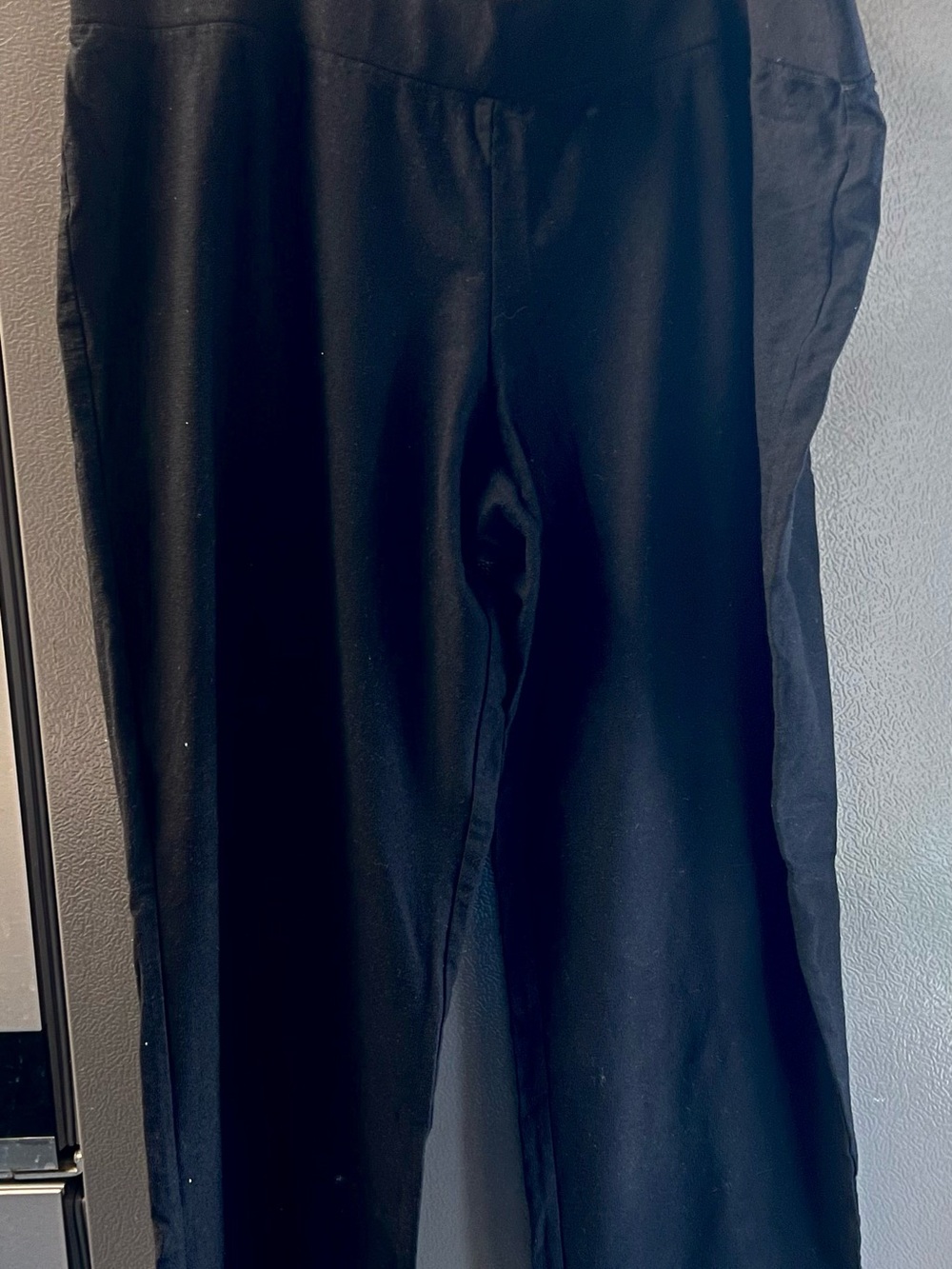 Eileen Fisher Classic Black Straight-Leg Pants